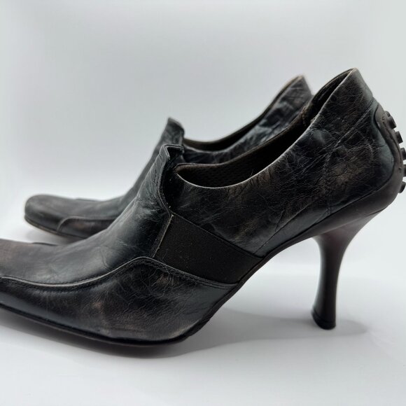 Materia Prima by Geofreddo Fatini Distressed Leather Shoe - Picture 4 of 16